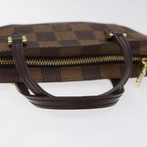 LOUIS VUITTON Damier Ebene Manosque GM Accessory Pouch N51120 LV Auth 114977 - Picture 8 of 16